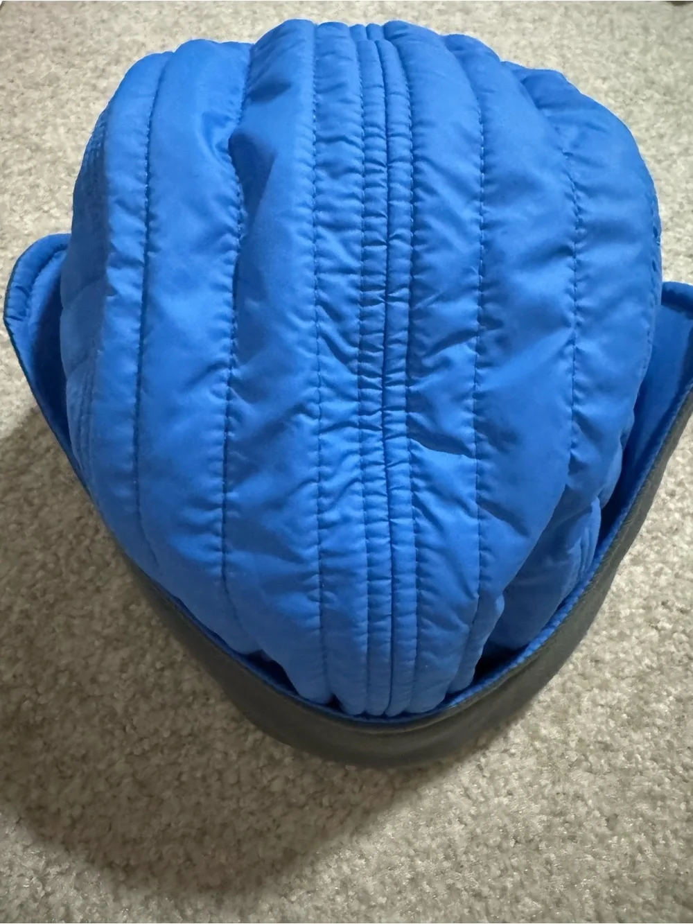 Fjällräven Expedition Lätt Cap Blue Fold Down Ear Flap Outdoor Gorpcore-L/XL - Picture 7 of 10